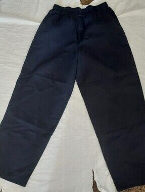 Cabin Creek Navy Elastic-Waist Jogger Pants